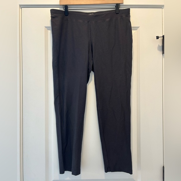 Eileen Fisher Pants - Eileen Fisher Washable Stretch Crepe Pant Sz L